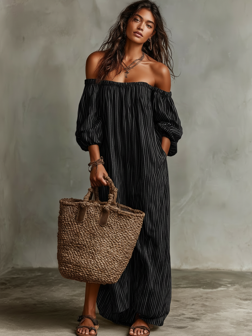 Morgan & Brooke | Linen Casual Dress