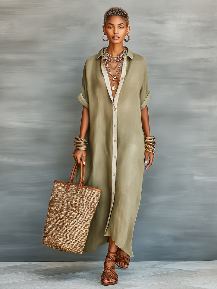 Morgan & Brooke | Linen Dress