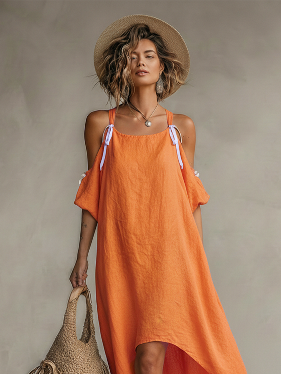 Morgan & Brooke | Linen Casual Dress