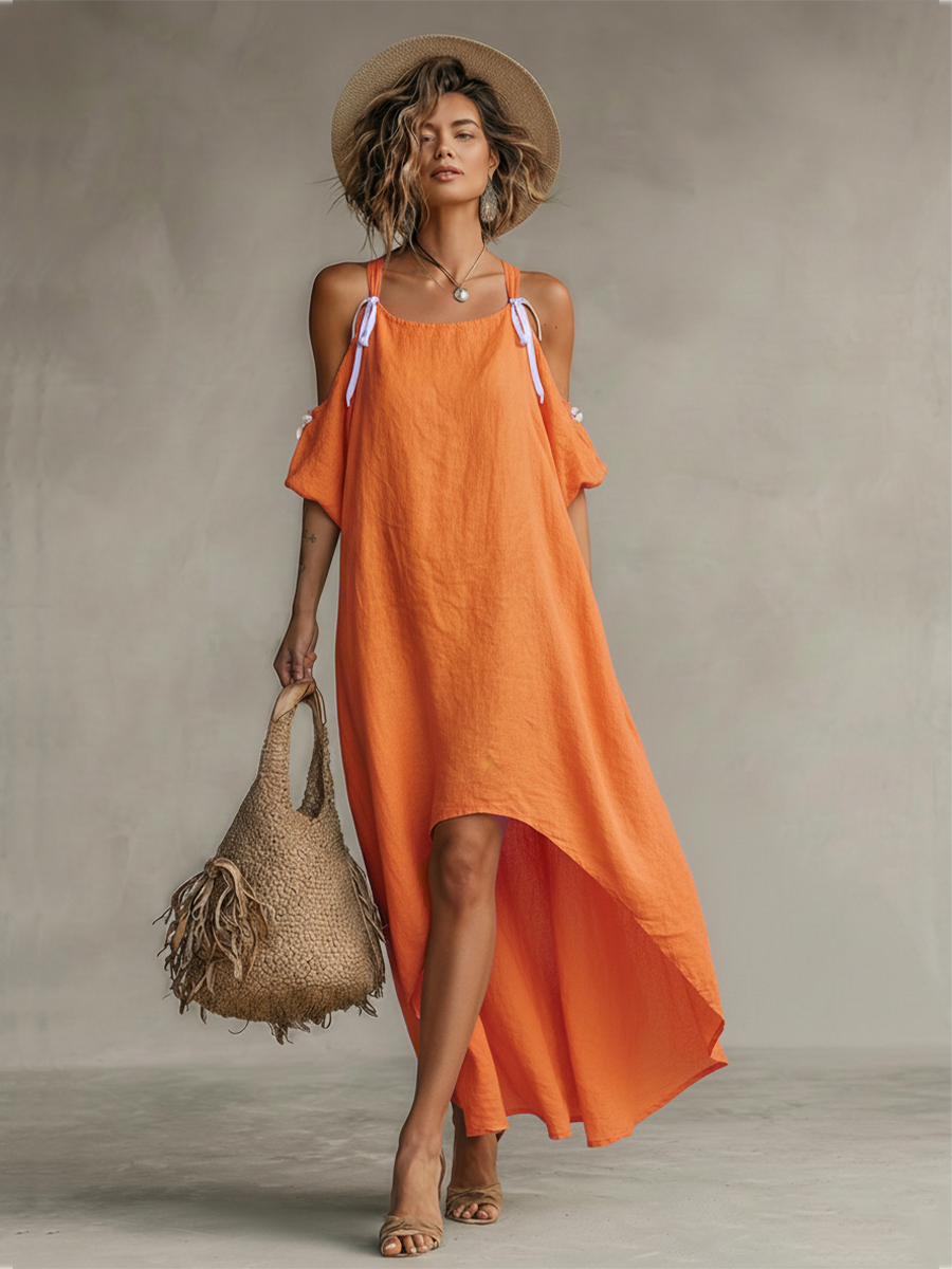 Morgan & Brooke | Linen Casual Dress