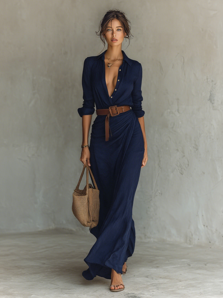 Morgan & Brooke | Long Sleeve Dress