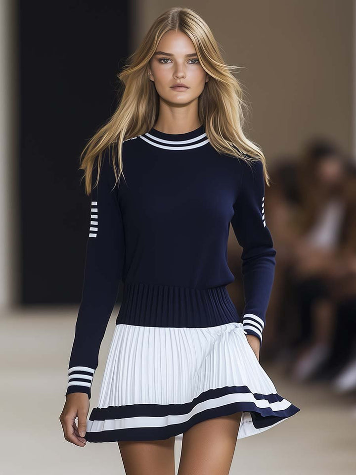 Morgan & Brooke | Navy Blue Dress