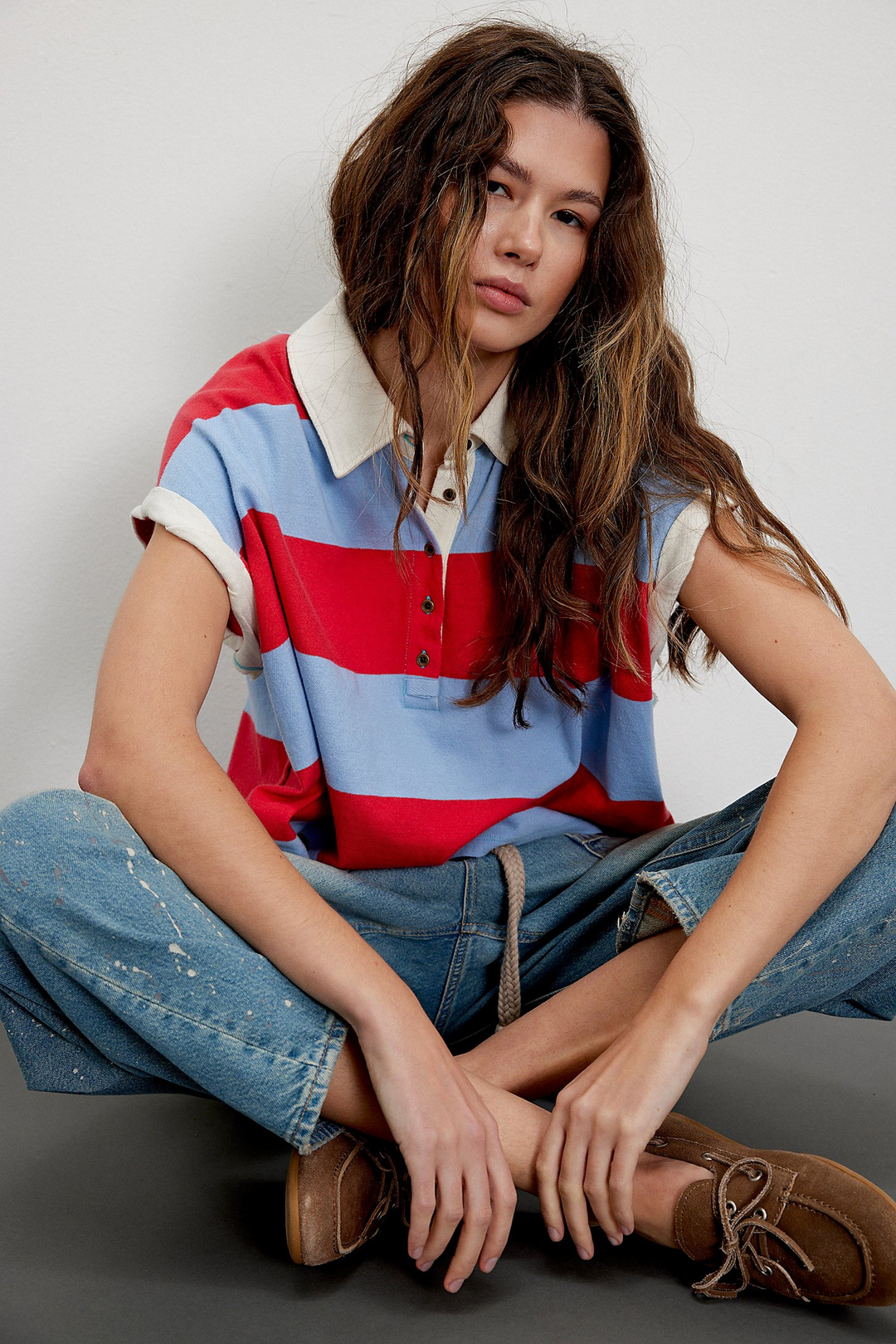 Morgan and Brooke | Cropped Polo