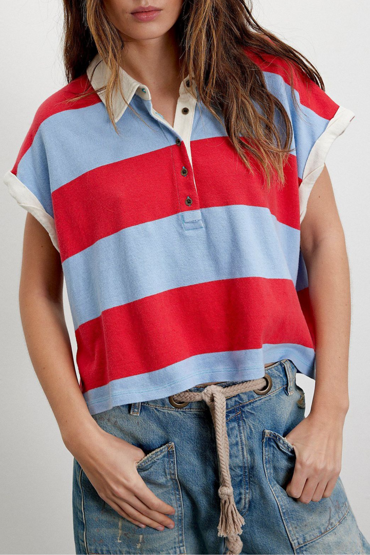 Morgan and Brooke | Cropped Polo