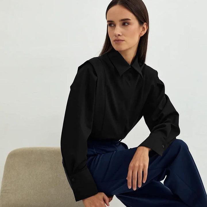 Morgan and Brooke | Blouse, 100% Organic Cotton, Classic Fit