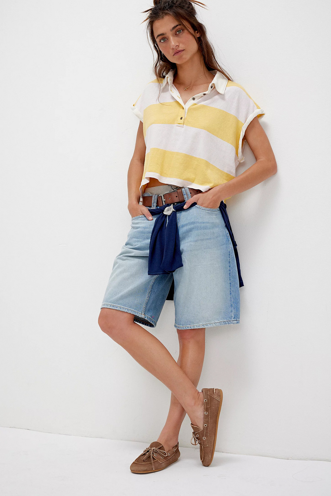 Morgan and Brooke | Cropped Polo