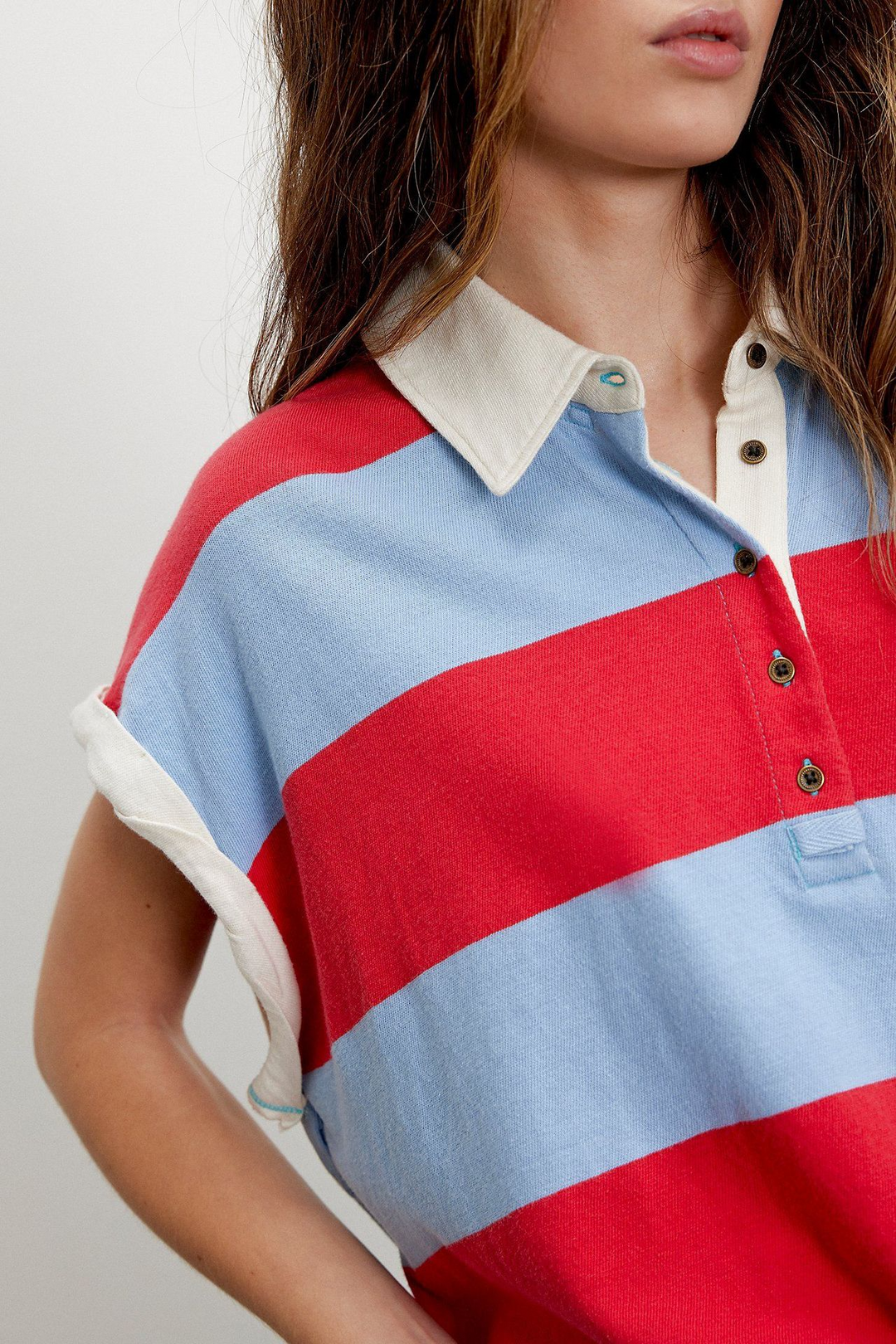 Morgan and Brooke | Cropped Polo