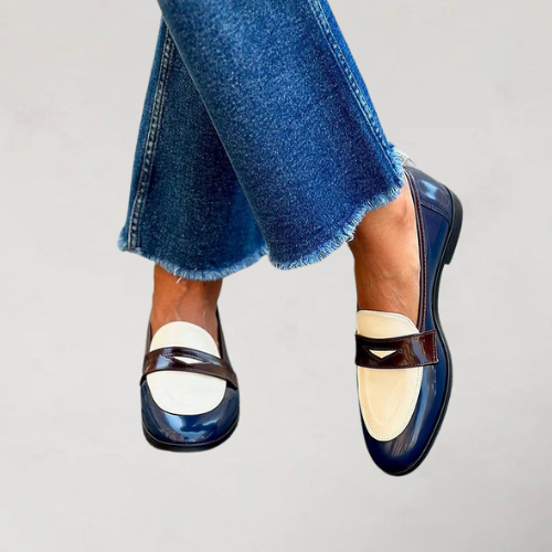 Morgan and Brooke | | Loafer - Navy Blue