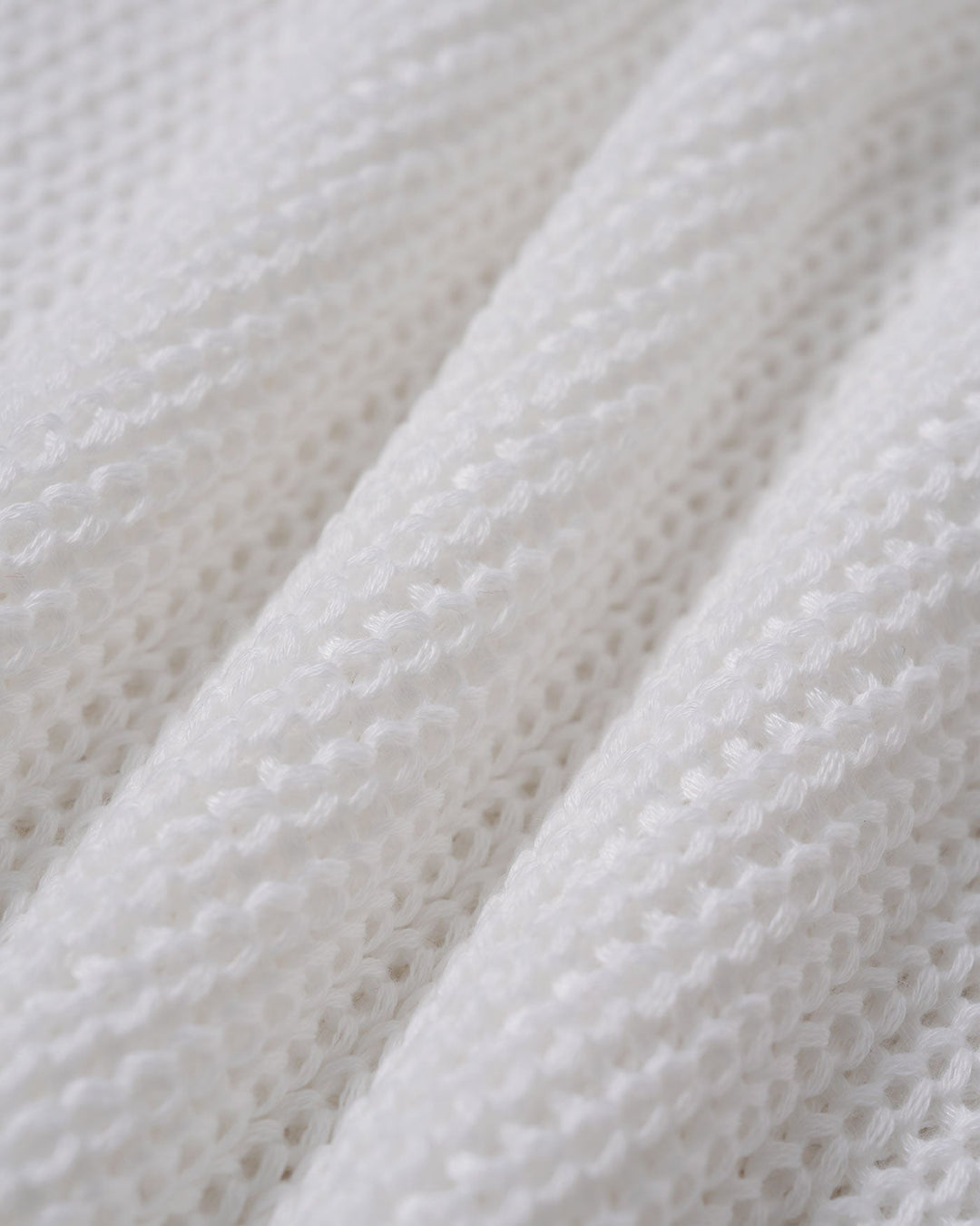 Morgan and Brooke | Crocheted Openwork Cover-up for Women in White