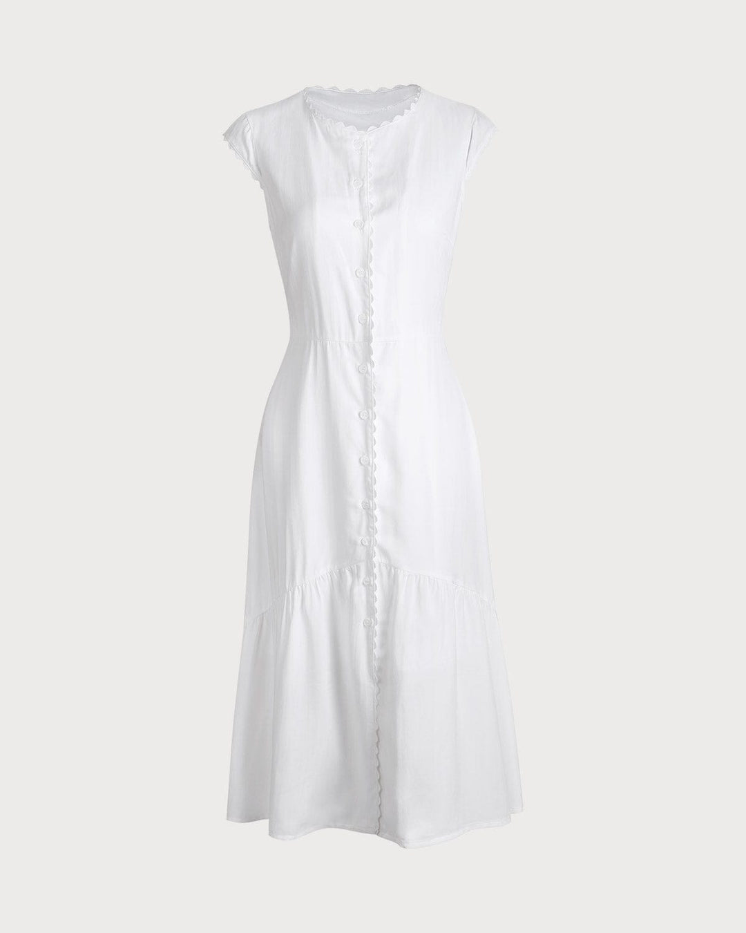 Morgan and Brooke | Solid Color Lapel Midi Dress