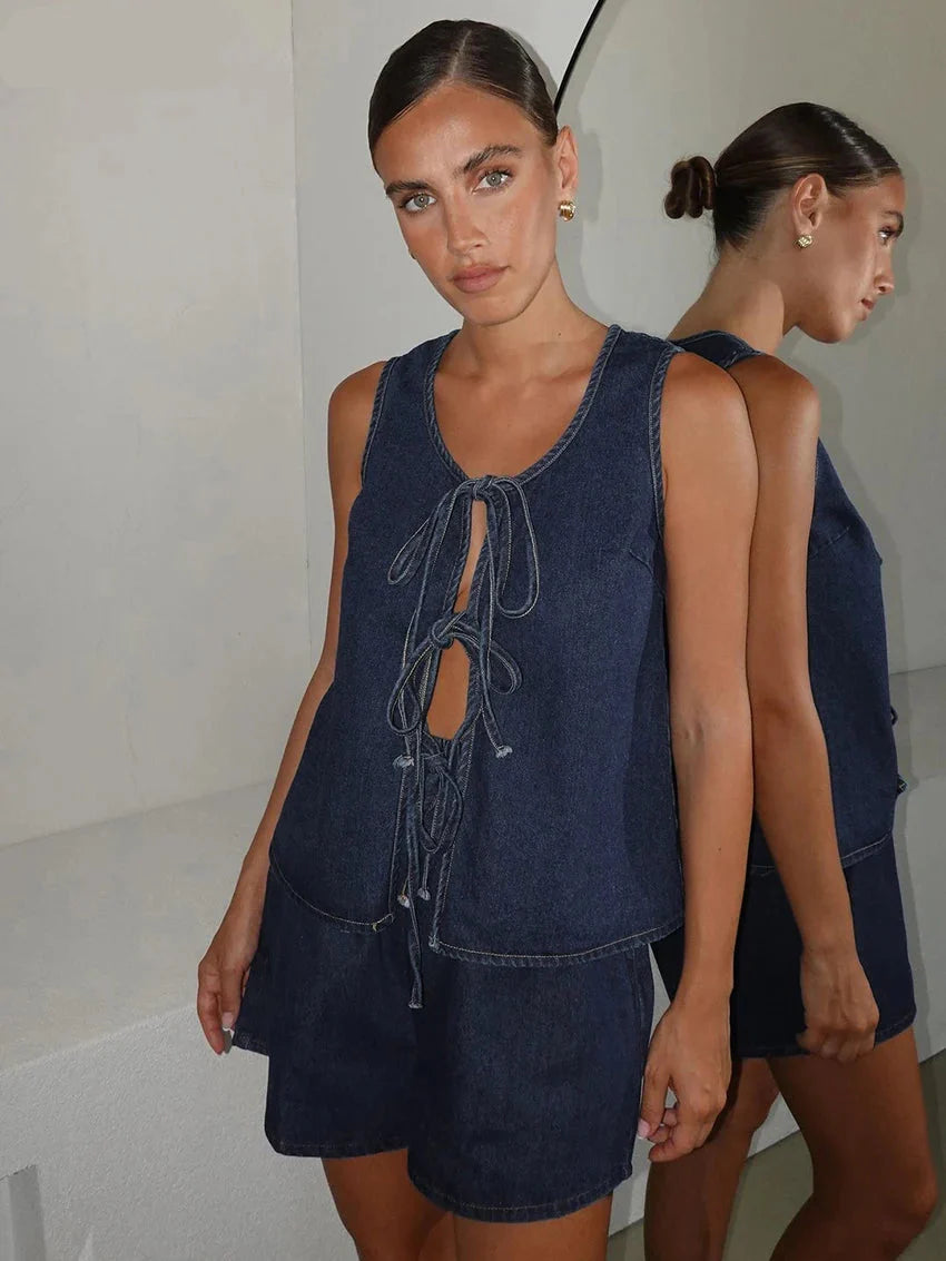 Morgan and Brooke | Denim Ensemble
