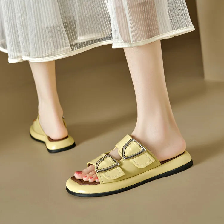 Morgan and Brooke | Slide Sandals