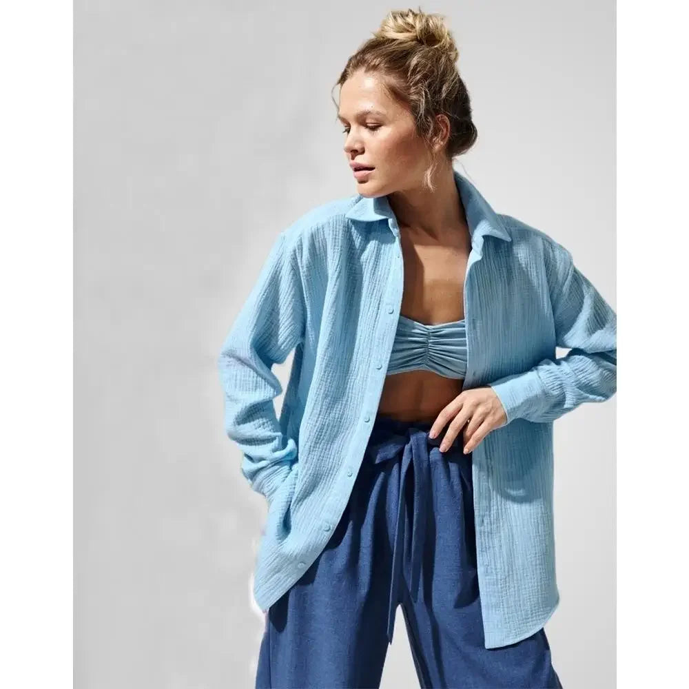 Morgan & Brooke | Breathable Short-Sleeve Cotton Shirt