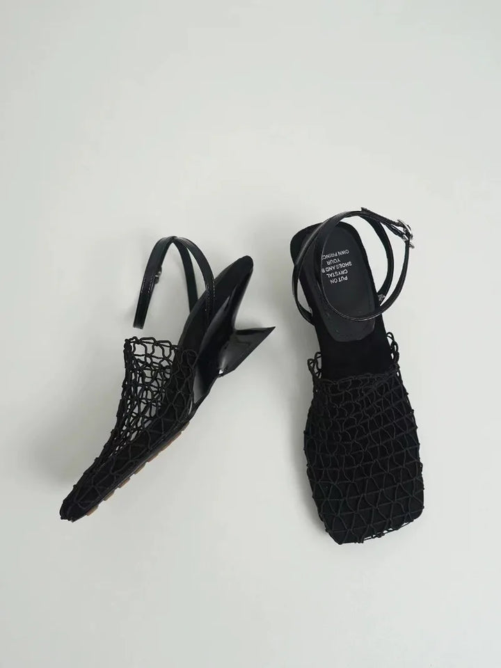 Morgan and Brooke | Heels, Mesh Weave