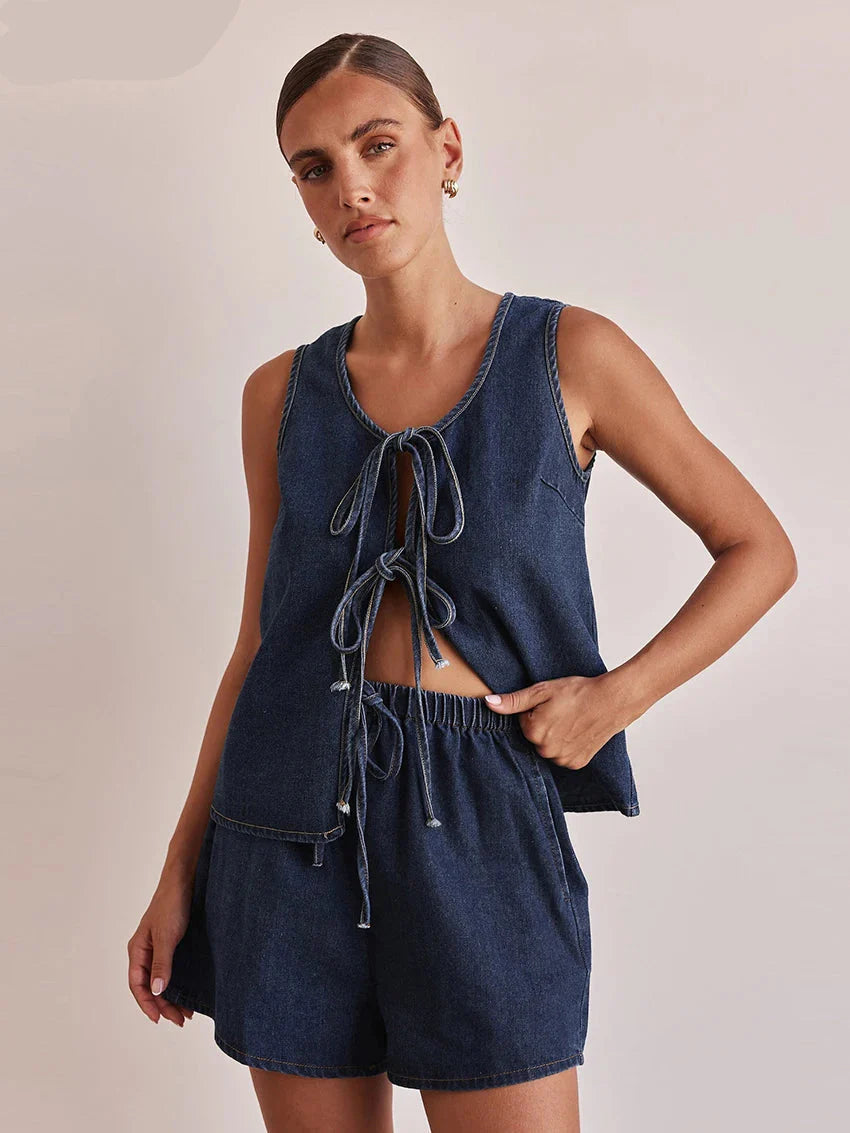 Morgan and Brooke | Denim Ensemble