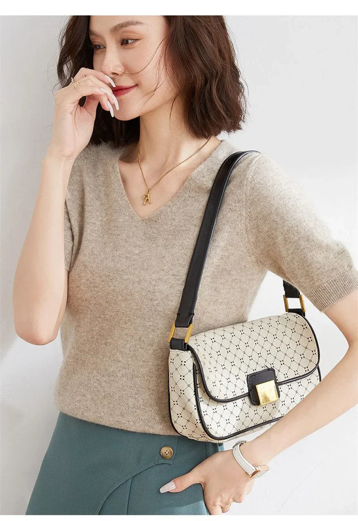 Morgan and Brooke | V-Neck Knit Top