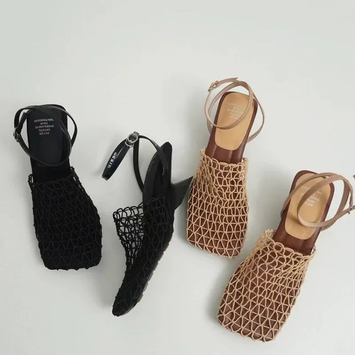 Morgan and Brooke | Heels, Mesh Weave