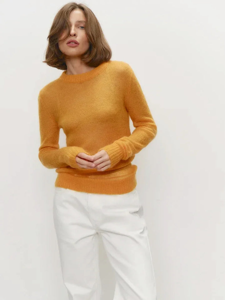 Morgan and Brooke | Fenra | Crewneck Sweater, Mohair