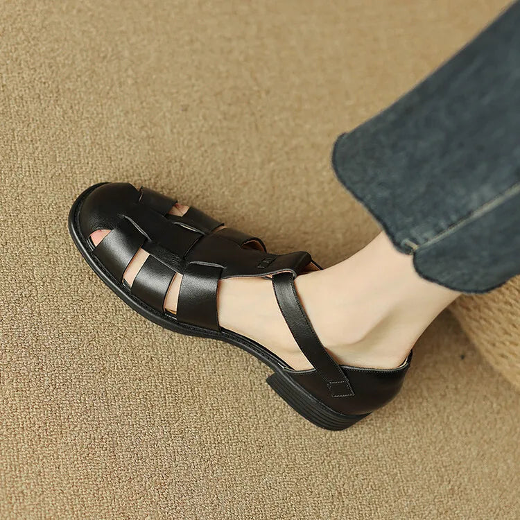 Morgan and Brooke | Leather Sandals
