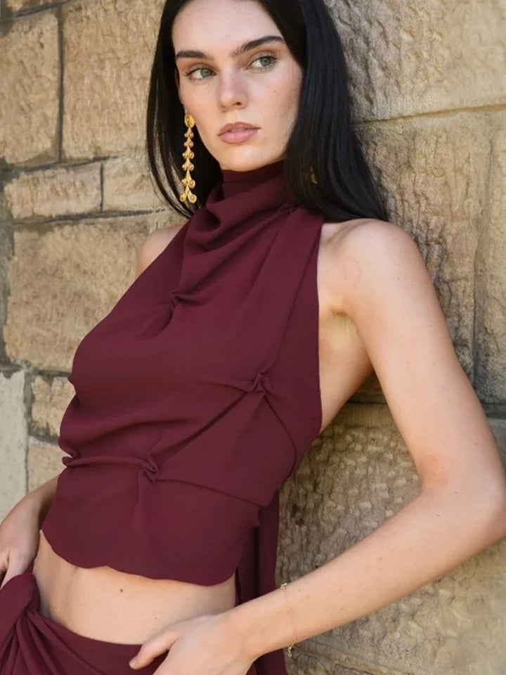 Morgan and Brooke | | Halter Top