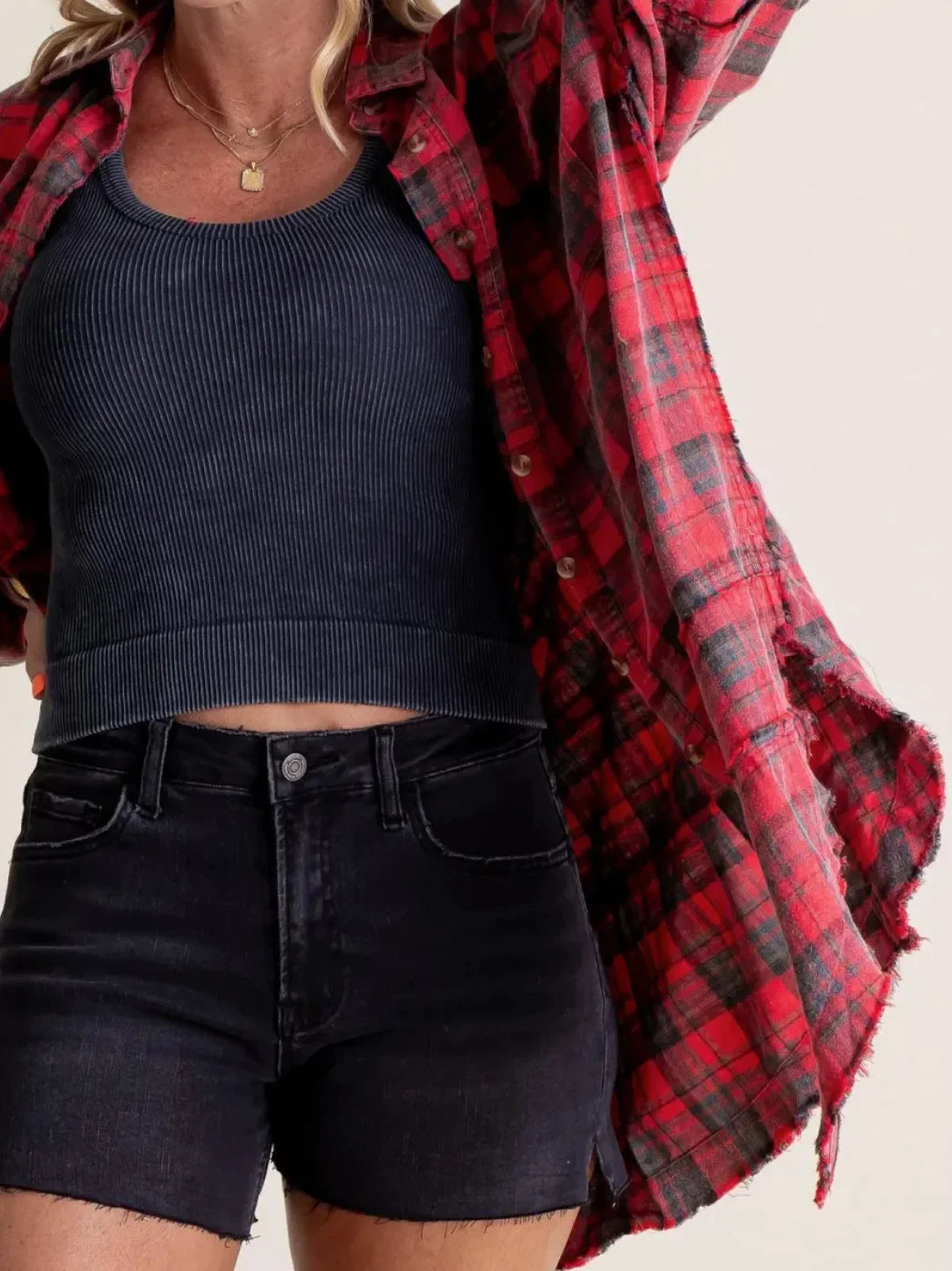 Morgan and Brooke | | Flannel Shirt | Plaid