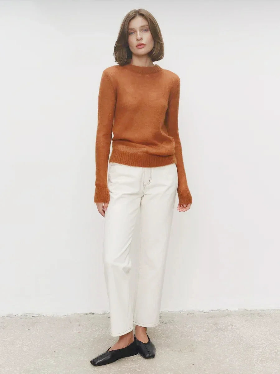 Morgan and Brooke | Fenra | Crewneck Sweater, Mohair