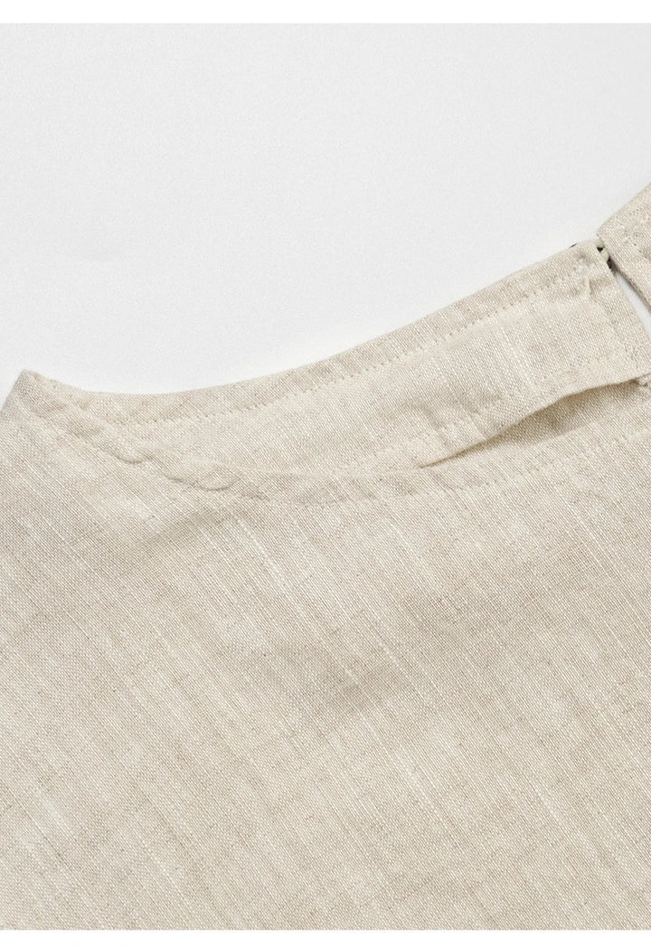 Morgan & Brooke | Flared Sleeve Linen Pullover