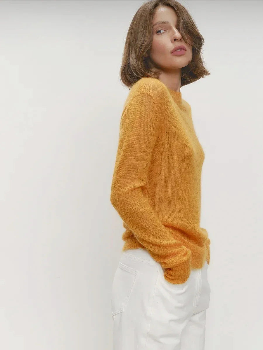 Morgan and Brooke | Fenra | Crewneck Sweater, Mohair