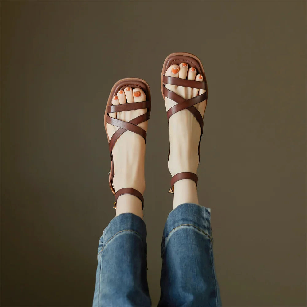 Morgan and Brooke | Orthopedic Leather Sandals