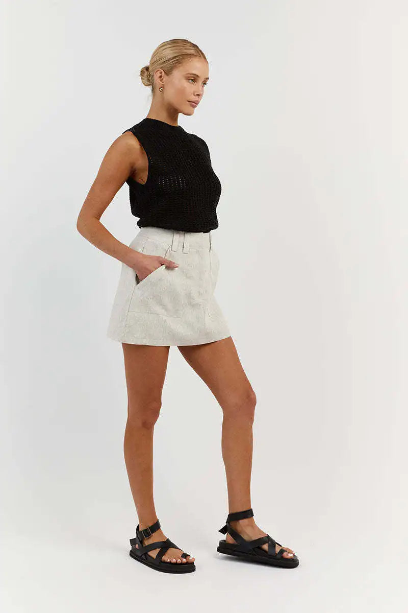 Morgan and Brooke | Hollow Knit Tank