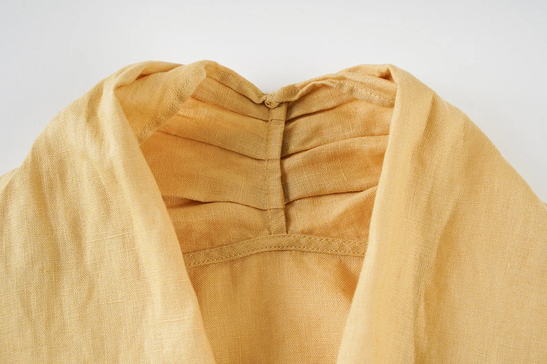 Morgan and Brooke | Drape Linen Vest