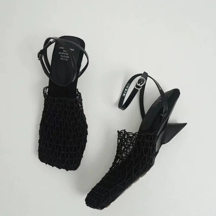 Morgan and Brooke | Heels, Mesh Weave