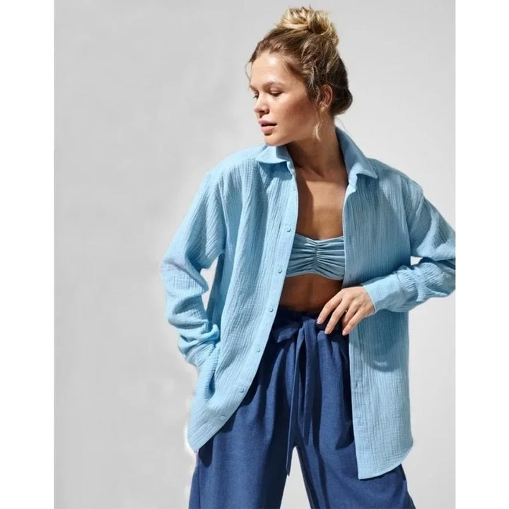 Morgan & Brooke | Breathable Short-Sleeve Cotton Shirt