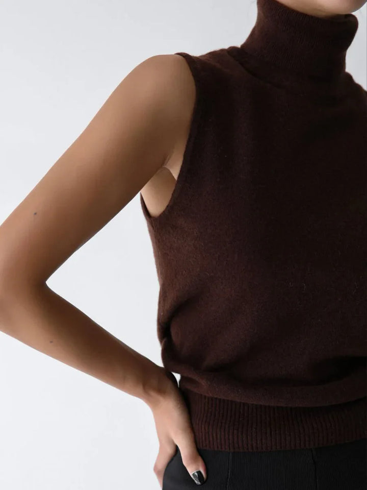 Morgan and Brooke | Marenton | High-Neck Vest