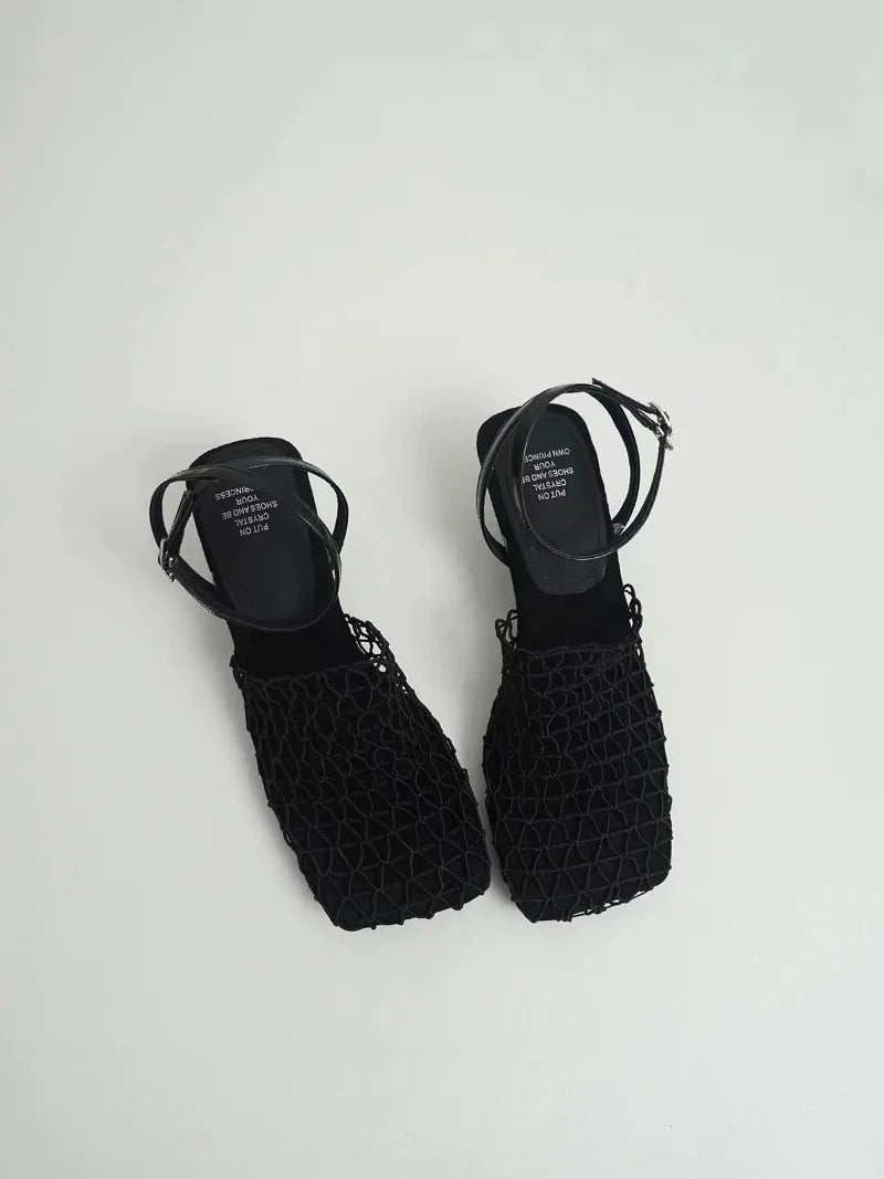 Morgan and Brooke | Heels, Mesh Weave