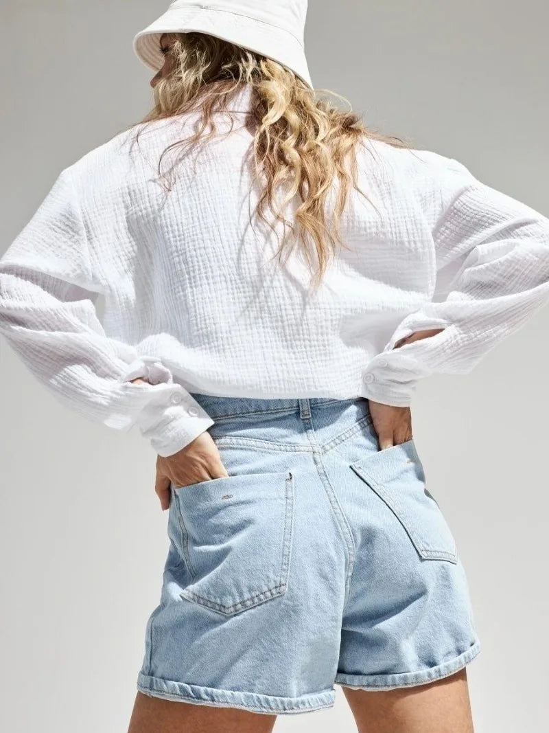 Morgan & Brooke | Breathable Short-Sleeve Cotton Shirt
