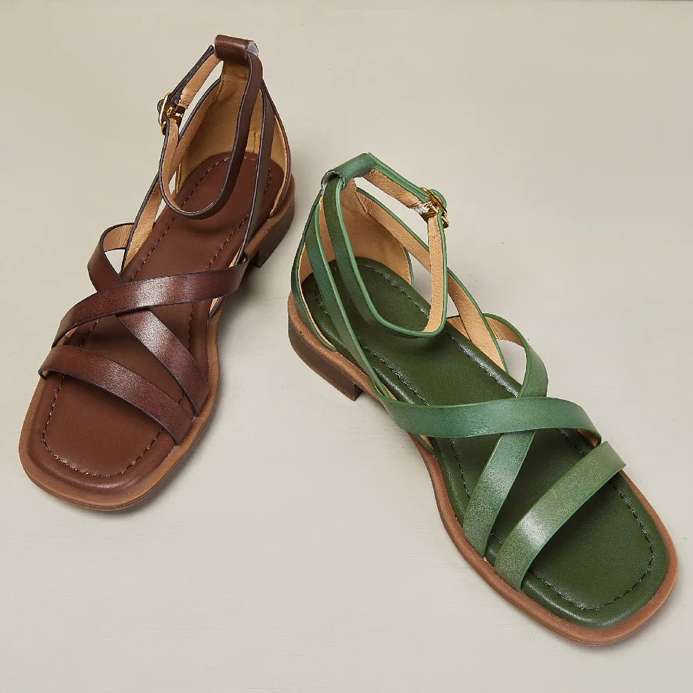 Morgan and Brooke | Orthopedic Leather Sandals