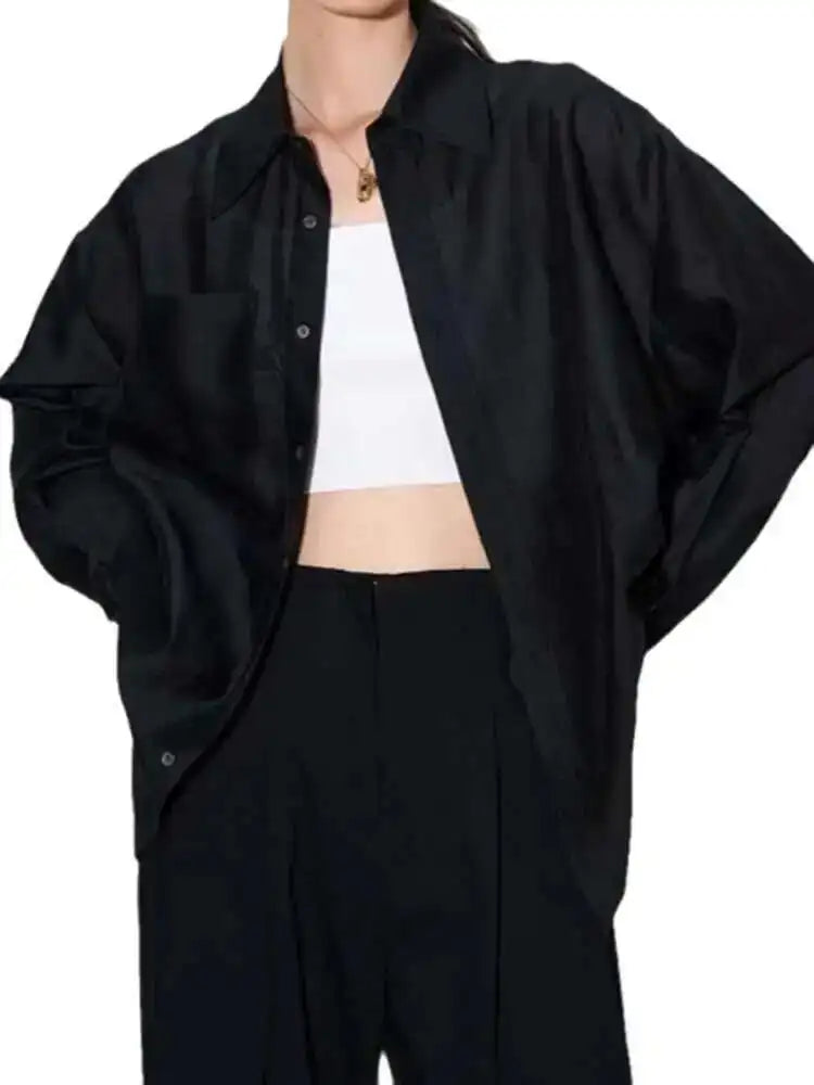 Morgan and Brooke | Flowing Silk Poplin Blouse | Blouse, Silk, Poplin