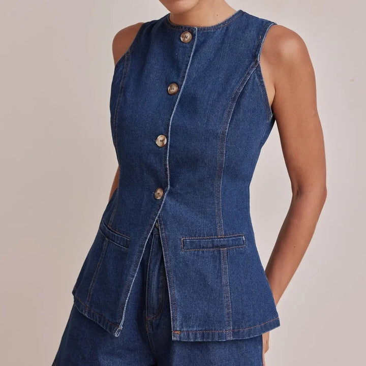 Morgan and Brooke | Denim Set - 100% Cotton