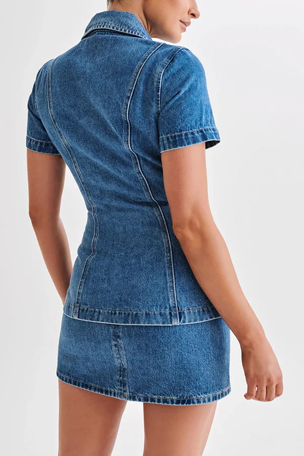Morgan and Brooke | Denim Set