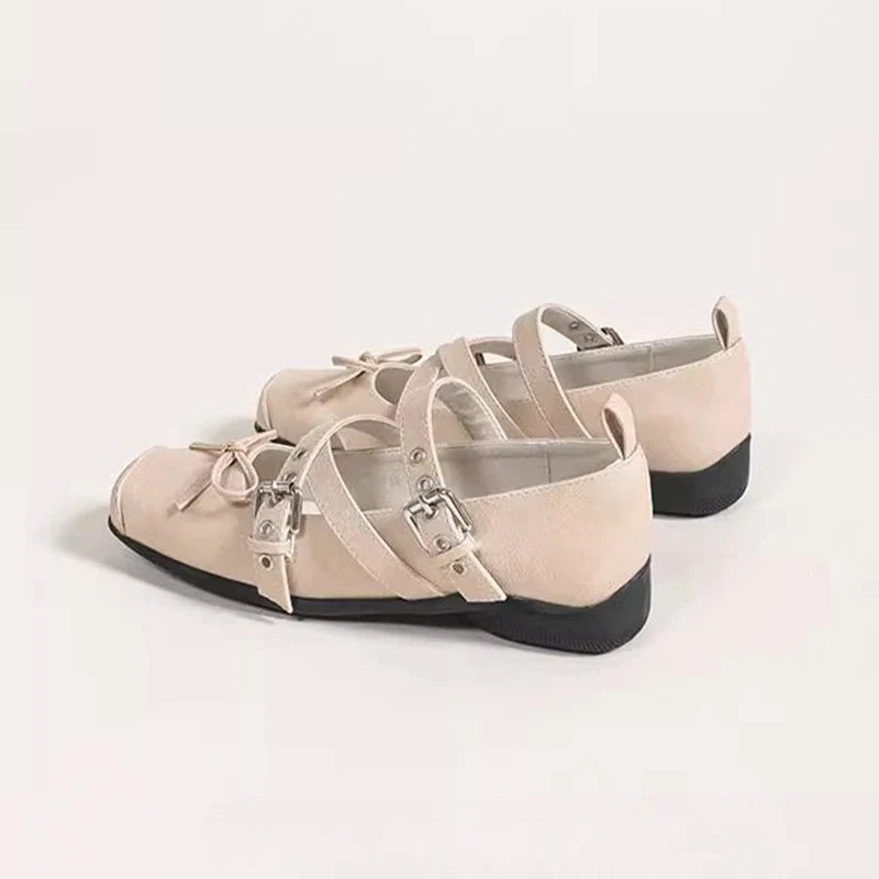 Morgan and Brooke | Marveil | Strapped Flats