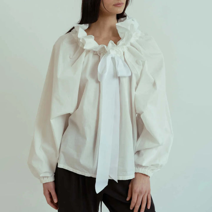 Morgan and Brooke | Bellarine | Puffed Cotton Blouse