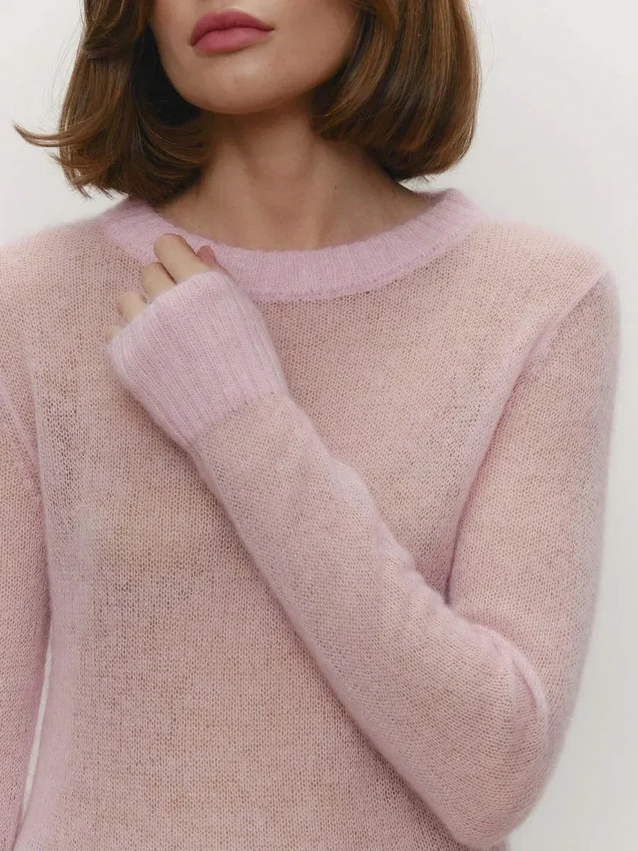 Morgan and Brooke | Fenra | Crewneck Sweater, Mohair