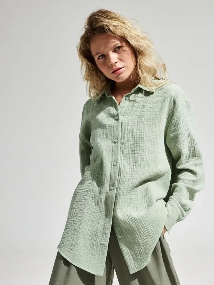 Morgan & Brooke | Breathable Short-Sleeve Cotton Shirt