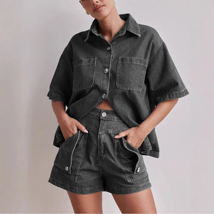Morgan and Brooke | Denim Set - 100% Cotton