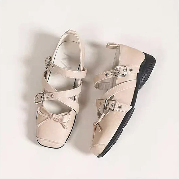 Morgan and Brooke | Marveil | Strapped Flats