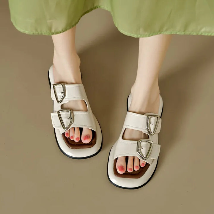 Morgan and Brooke | Slide Sandals