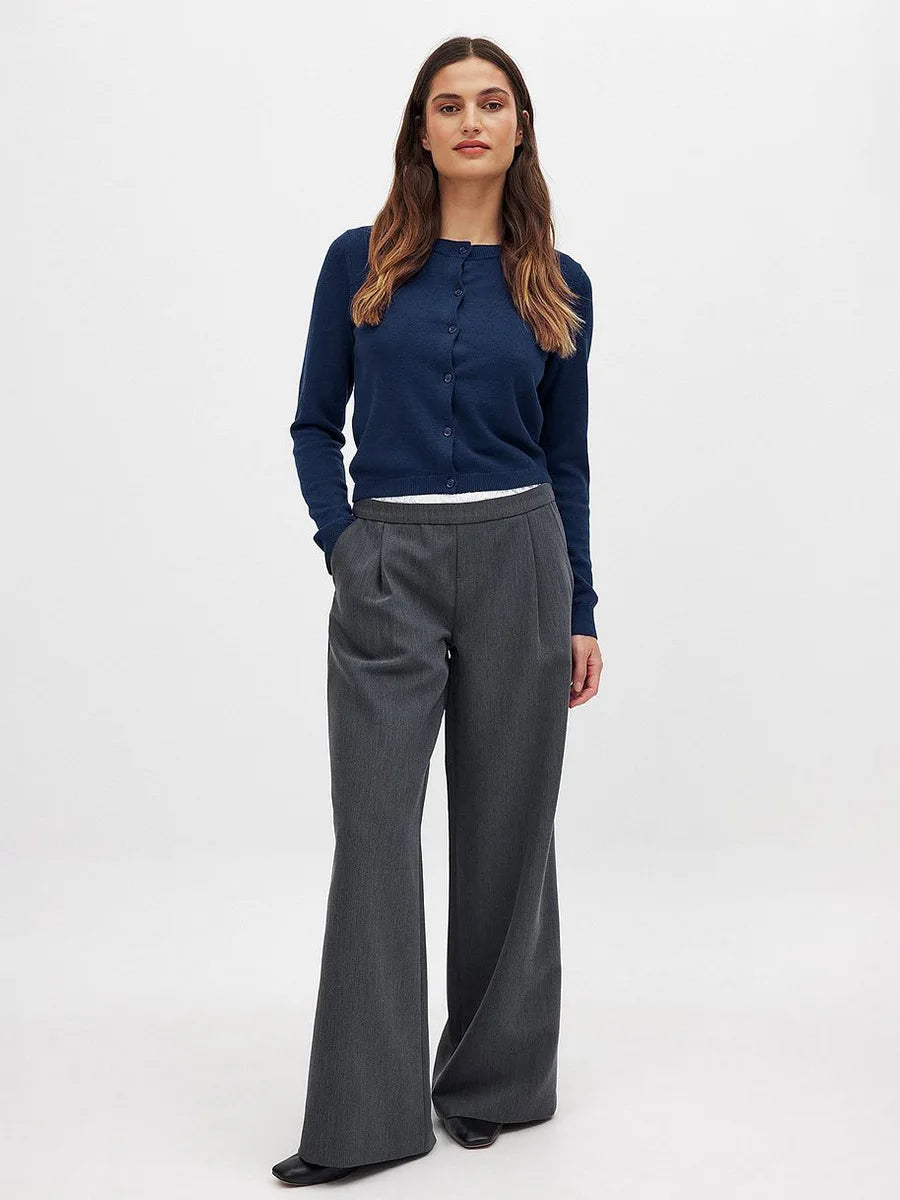 Morgan & Brooke | Button-Front Knit Cardigan