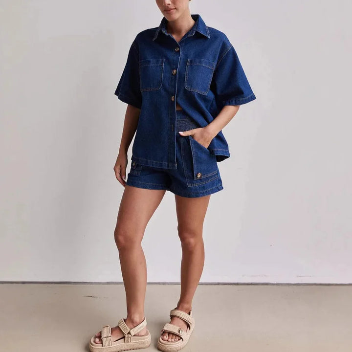 Morgan and Brooke | Denim Set - 100% Cotton