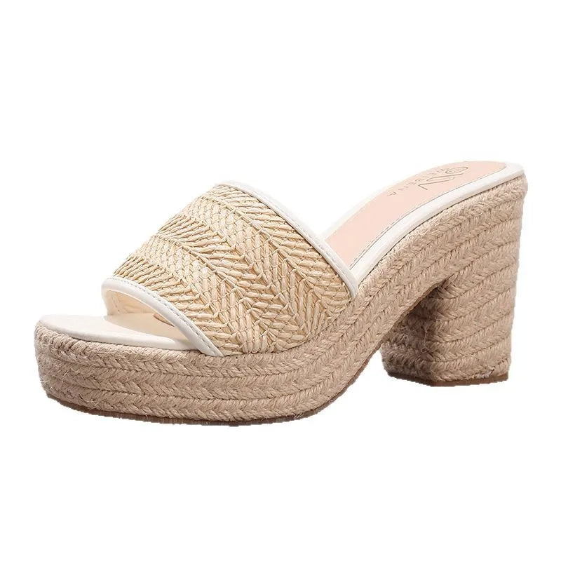 Morgan and Brooke | Woven Heels